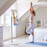 Téléviseur de salle de bain blanc personnalisé en usine, 32 pouces, Android 13, écran tactile intelligent portable, prêt à être expédié