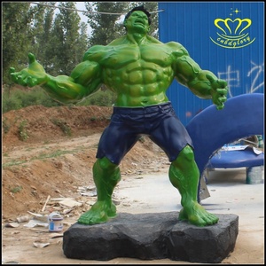 Moderno personalizado películas <span class=keywords><strong>de</strong></span> acción <span class=keywords><strong>de</strong></span> fibra <span class=keywords><strong>de</strong></span> vidrio con diseño <span class=keywords><strong>de</strong></span> tamaño <span class=keywords><strong>Hulk</strong></span> estatua - Product Image 4