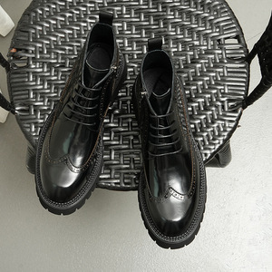 Botas de Trabajo de Cuero Genuino Amish Vintage de Lujo para Hombre, Impermeables, con Cordones, Construcción Goodyear Welted, Empeine de Cuero Resistente - Product Image 6