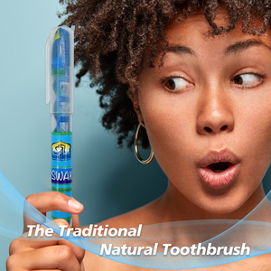36 bâtonnets de miswak par boîte avec support et boîte de présentation, produits de brossage dentaire naturels à base de plantes - Fabriqués à partir d'arbre Salvadora Persica - Product Image 6
