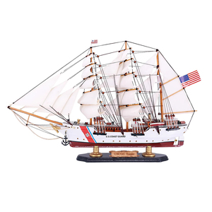 U.S. GUARDIA COSTIERA USCG aquila formazione alto modello di nave di trasporto marittimo decorazione della casa del regalo per il padre degli uomini grazie dando souvenir - Product Image 1