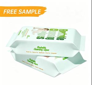 100% <span class=keywords><strong>biodégradable</strong></span>. Lingettes lavables pour adultes en matériau écologique. Lingettes humides pour toilettes à base de plantes. Papel Higienico Humedo <span class=keywords><strong>WC</strong></span> - Product Image 1