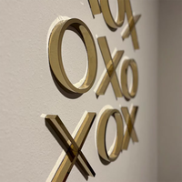 Lettres découpées en métal non éclairées, enseigne personnalisée, logo mural d'entreprise, logo publicitaire, lettres en métal 3D, salon de beauté, lettres en relief 3D