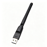 Holyiot - Adaptador USB Wi-Fi sin Controladores para Ubuntu Linux, Receptor de Tarjeta de Red Inalámbrica 5.1 con Chip Nordic NRF52840 RTL8188EUS/ETV