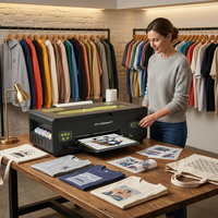 Imprimante DTF industrielle EraSmart A3, entrepôt américain, sans droits de douane, pour l'impression sur tissus de vêtements et sweats à capuche, expédition rapide