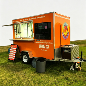 Bakery Electric Food Truck with Oven & <b>Display</b> <b>Case</b> Mobile Kitchen for Bread & Pastry Mobile Food Trucks Wholesale Supply - Product Image 1