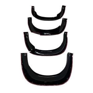 Élargisseurs d'ailes noirs mats de conception modifiée pour Toyota Hilux 2015-2024 Simple Cabine Accessoires Auto Passages de roues - Product Image 3