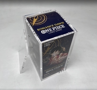 Boîte de boosters japonaise haut de gamme en acrylique pour Romance Dawn OP-01