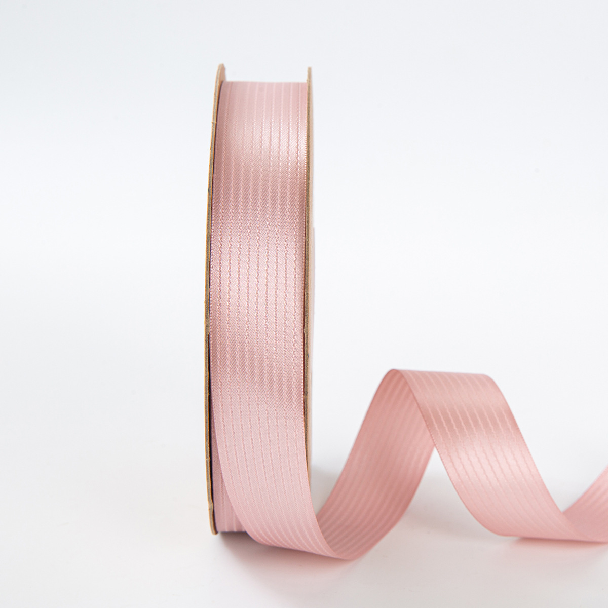 Rose clair-2,5 cm, 50 mètres par rouleau