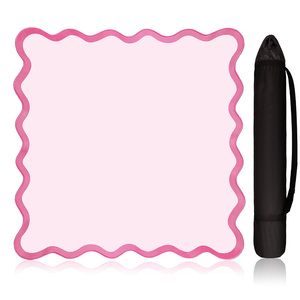 Livraison par lots. Expédition rapide. Rose. Superbe tapis de mahjong en caoutchouc. Imperméable, antidérapant, anti-bruit. Multifonctionnel. - Product Image 2