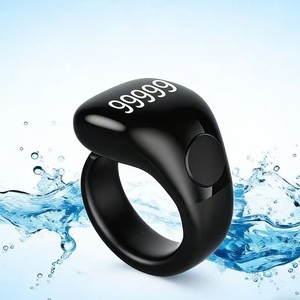 Anillo Inteligente Tasbih Zikr con Control por Aplicación, Alarma LED y Contador de Oraciones, Regalo Islámico Musulmán para Ramadán, Contador de Zikr para Oriente Medio - Product Image 1