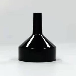 Funil colorido atacado do metal do alumínio Matt preto vermelho rosa para o enchimento líquido cosmético - Product Image 2