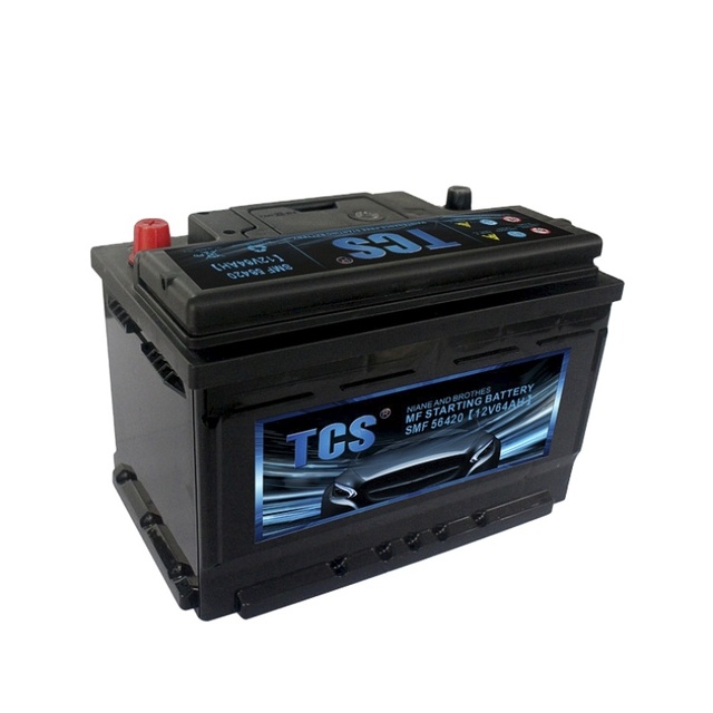 TCS Wholesale European Vehicles Italy Heavy Duty SMF 12v Car Battery 64ah