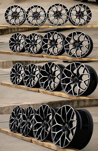 Llantas de aleación Flrocky para Mercedes Benz Smart Passenger Car <span class=keywords><strong>15</strong></span> 16 <span class=keywords><strong>17</strong></span> en 3*112 4*100 Fortwo Forfour 453 451 para Bra bus - Product Image 3
