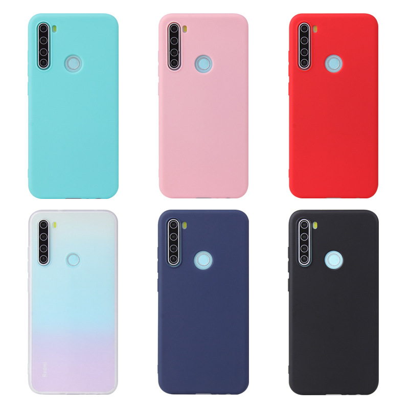 Mixroom - Cover Custodia Back Case In TPU Silicone Morbida Per Xiaomi Redmi Note 8 PRO Fantasia Lei Coppie M171