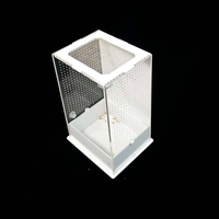 Présentoirs à vêtements en acrylique miniatures, modernes, de luxe, écologiques, recyclables, légers et résistants à l'eau, fabriqués sur mesure en usine.