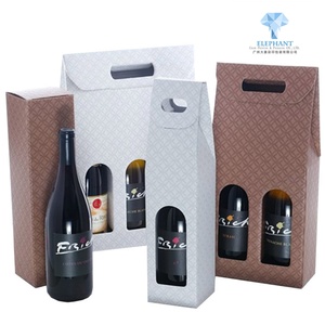 Paper <b>Box</b> for Wine 5 Liter 750ml Wine <b>Gift</b> <b>Box</b> for 2 4 Bottle - Product Image 2