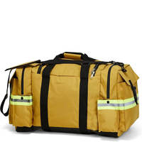 Grand sac d'équipement de pompiers imperméable et ignifuge personnalisé pour pompier avec bandoulière
