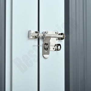 Abri de jardin extérieur neuf et très populaire, structure en acier métallique, salle d'outils, personnalisation de la maison, abri de rangement extérieur - Product Image 5