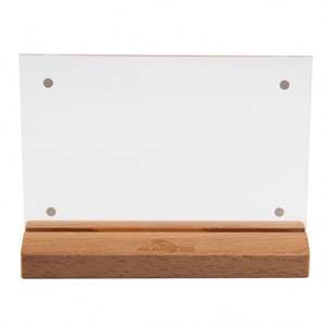 Wholesale Custom Double Sided Acrylic <b>Table</b> Stand Sign Menu <b>Card</b> Holder Display Stand - Product Image 2