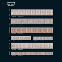 Bingkai Album Foto Kayu Beech Ukiran Minimalis Modern Gaya Eropa Cina Baru, Strip Pinggir Persegi, Latar Belakang Ruang Tamu