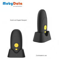 Lector de Códigos de Barras Inalámbrico Mobydata KS600BT, Lector de Códigos QR BT Portátil, Escáner de Códigos de Barras Inalámbrico 2D