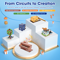 ACEBOTT Programación Puede Ser Extendida Stem Education 37 + Proyectos ESP32 Complete 29 Comptnents DIY Electronics Kits para Arduino