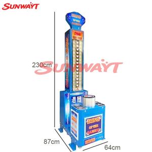 Máquina de Boxeo Electrónica Arcade Operada con Monedas: Hegemony King of the Hammer - Juego de Redención y Entretenimiento - Product Image 3