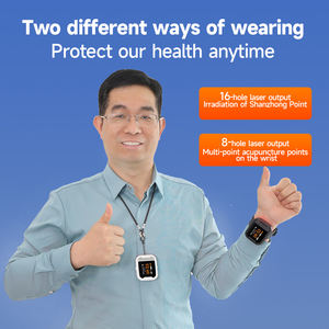 Relógio Inteligente de Terapia a <span class=keywords><strong>Laser</strong></span> 650nm com 8/16 Furos de <span class=keywords><strong>Laser</strong></span> e Sonda para Ouvido/Nariz, Modo de Pulso e Monitoramento Cardíaco para Idosos – Tendência Quente 2026 - Product Image 6
