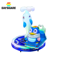 Mini carrousel lumineux coloré pour enfants à pièces de Offres Spéciales Machine rotative de train de piste de moto