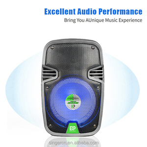 Altoparlante <span class=keywords><strong>Bluetooth</strong></span> <span class=keywords><strong>Portatile</strong></span> DP-931 da 8 Pollici con Connessione <span class=keywords><strong>Bluetooth</strong></span>/USB/MIC per Telefoni Cellulari e Lettori Audio, Comunicazione AUX - Product Image 2