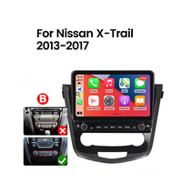 Radio Android con Carplay para Auto Nissan X-Trail Qashqai 2 J11 2013-2017, Unidad Principal Estéreo, Navegación para Auto, Reproductor Multimedia