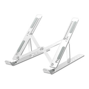 Support de bureau en aluminium pour ordinateur <span class=keywords><strong>Portable</strong></span>, pliable, à 6 Angles réglables, pour bureau, tablette - Product Image 2