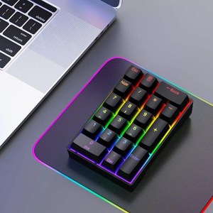 Mini 20-key có dây USB Type-C Ergonomic RGB Mini cơ khí Bàn phím số cho máy tính văn phòng chơi game & kinh doanh trong kho - Product Image 3