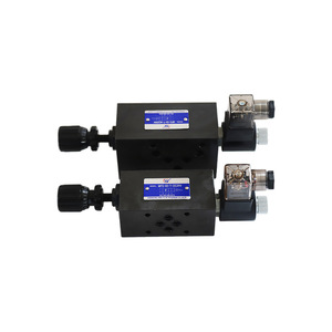 Válvula de Control de Velocidad Electromagnética Superpuesta Hidráulica Serie MFS 02T/03T, Varias Especificaciones, DC24V/AC220V - Product Image 1