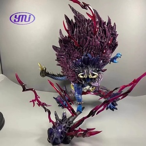 Modèle de figurine de pêcheur marin de l'<span class=keywords><strong>anime</strong></span> <span class=keywords><strong>One</strong></span> <span class=keywords><strong>Piece</strong></span> GK Thundering Eight Trigrams Half Beast Like Kaidou Fourth Emperor, fruit de l'arme de combat, en boîte - Product Image 4