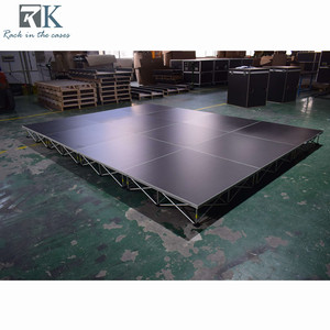 Système de scène pliable populaire facile à installer pour événements, scène mobile en alliage d'aluminium pour les mariages - Product Image 6