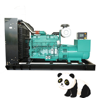 Générateur à essence silencieux ou à châssis ouvert de 20 kW, 50 kW, 100 kW, générateur triphasé à essence pour l'industrie et la construction