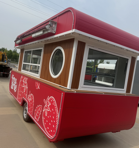 Đa chức năng đường phố Ngoài Trời Bbq Snack giỏ hàng tùy chỉnh phục vụ xe tải thực phẩm Trailer - Product Image 1