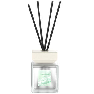 Rafraîchisseur d'air intérieur en rotin moderne Bouteille en verre parfumée Parfum d'aromathérapie pour chambre à coucher Salon Ornements éliminant les odeurs - Product Image 5