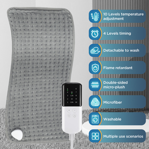Manta Térmica <span class=keywords><strong>para</strong></span> Cólicos Menstruales, Calentador Corporal, <span class=keywords><strong>Almohadilla</strong></span> Eléctrica <span class=keywords><strong>para</strong></span> Aliviar el Dolor de Cuello, <span class=keywords><strong>Hombros</strong></span>, Abdomen y Espalda - Product Image 2