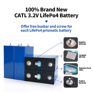 Nuevo CATL 3,2 V 302AH Lifepo4 celda prismática solar LiFePO4 300ah 304ah 310ah 320ah 320 Ah baterías de fosfato de hierro y litio - Product Image 2