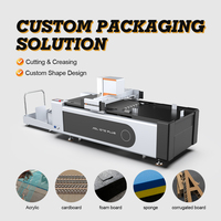 Cortadora de Cama Plana de Alta Precisión AOL CNC, Plotter de Corte de Cartón Corrugado, Acrílico y Adhesivos con Cuchilla Vibratoria