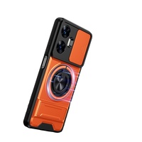 Coque de téléphone 2-en-1 antichoc avec anneau métallique et béquille, et cache-objectif coulissant pour Google Pixel 10A/11 Pro XL/10 Pro/9 Pro/9A/8A