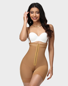 <span class=keywords><strong>Faja</strong></span> Moldeadora de Cuerpo de Alta Compresión con Control de Abdomen y Levantamiento de Glúteos, Estilo Reloj de Arena, Fajas Colombianas Correctivas para Mujer - Product Image 1