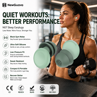 Bouchons d'oreilles réutilisables ultra-doux en silicone Shore 30A, 26 dB SNR, certifiés CE REACH RoHS CA65, pour le sommeil, les voyages, la vente au détail, la gym, le yoga, la course à pied