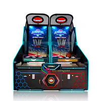 Offre Spéciale en ligne Street Basketball Arcade Game Machine en anglais pour les parcs d'attractions intérieurs avec écran