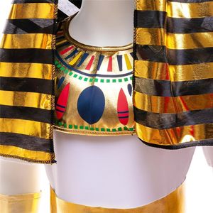 Dressy Daisy Altägyptisches Pharao-Kostümset mit Zubehör für Kleinkinder Jungen Halloween Strand 100% Baumwolle Größe 4T 12 - Product Image 3