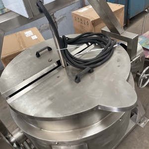 Olla Industrial de Acero Inoxidable con Agitador y Tapa Inclinable de 100L, 200L, 300L, 500L, 600L - Product Image 3