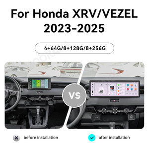Autoradio MOOKAKA 14,9 pouces pour Honda XRV/VEZEL 2023-2025, Android GPS Navi Stéréo, CarPlay sans fil, autoradio Plug & <span class=keywords><strong>Play</strong></span> - Product Image 2
